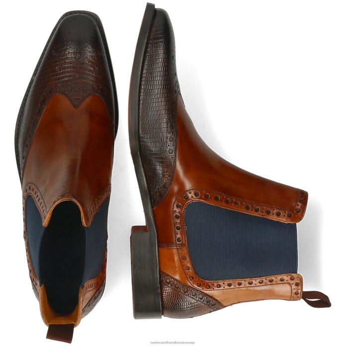 Melvin & Hamilton gležnarji rjav moški martin 5 FLJ6L17