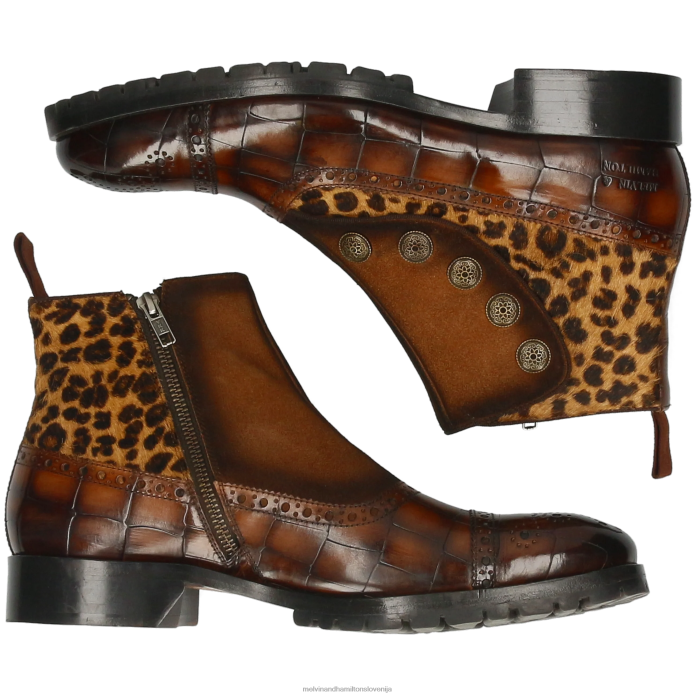 Melvin & Hamilton gležnarji rjav moški patrik 22 FLJ6L92