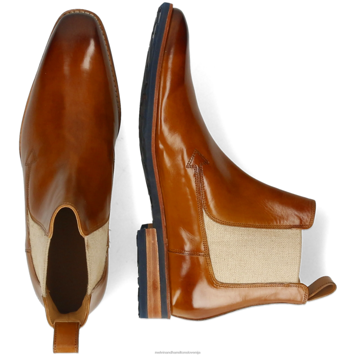 Melvin & Hamilton gležnarji rjav moški ryder 12 FLJ6L44