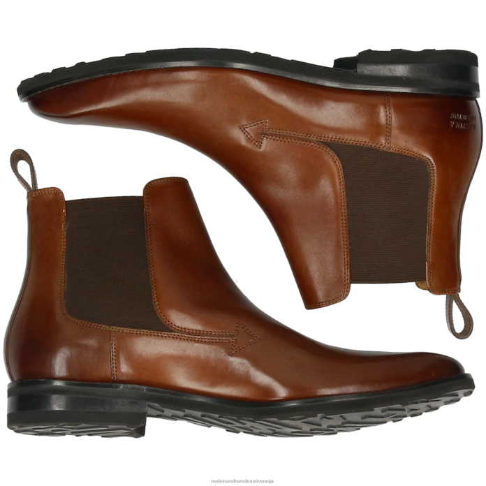 Melvin & Hamilton gležnarji rjav moški ryder 12 FLJ6L55
