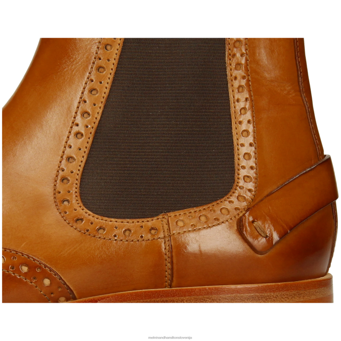 Melvin & Hamilton gležnarji rjav moški vez 3 FLJ6L37