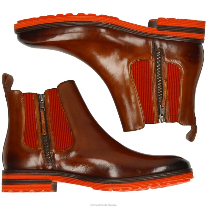 Melvin & Hamilton gležnarji rjav moški vrtinec 25 FLJ6L102