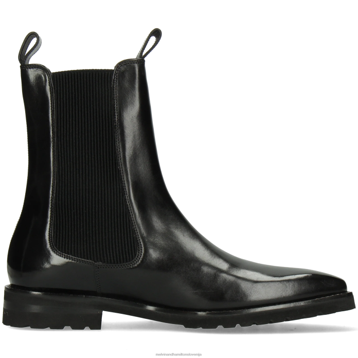 Melvin & Hamilton gležnarji Črna moški Klark 49 FLJ6L56
