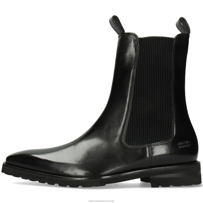 Melvin & Hamilton gležnarji Črna moški Klark 49 FLJ6L56