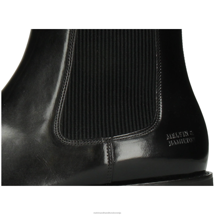 Melvin & Hamilton gležnarji Črna moški Klark 49 FLJ6L56