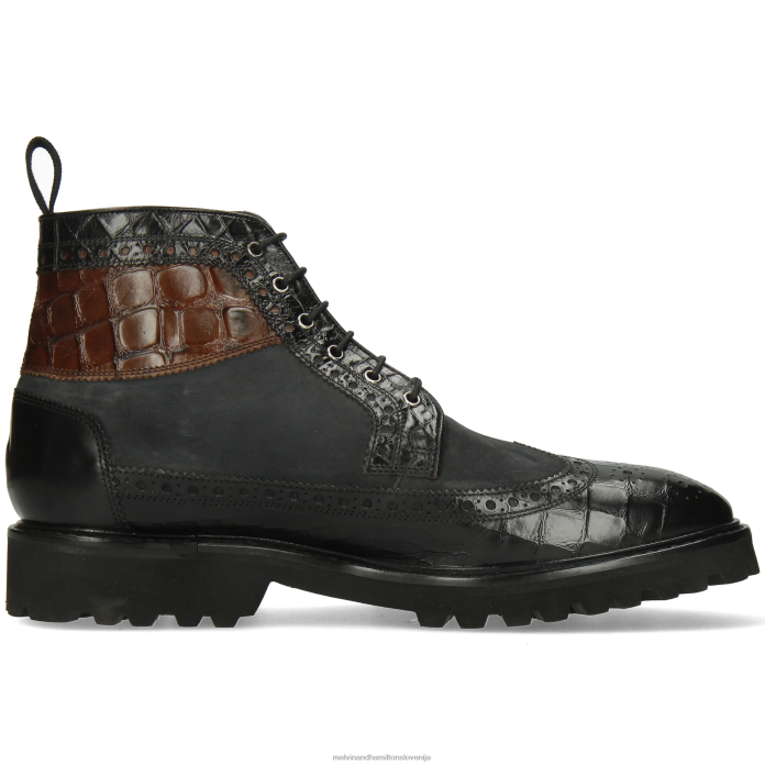 Melvin & Hamilton gležnarji Črna moški Matej 9 FLJ6L64