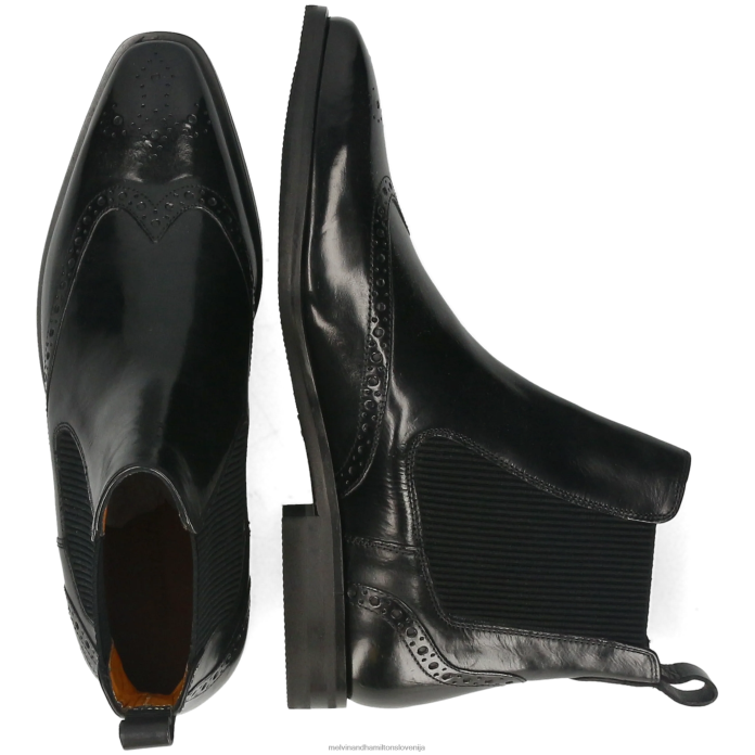Melvin & Hamilton gležnarji Črna moški alex 9 FLJ6L74