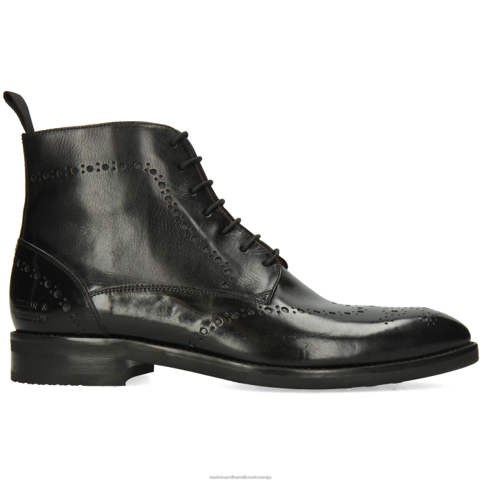 Melvin & Hamilton gležnarji Črna moški bobi 9 FLJ6L26