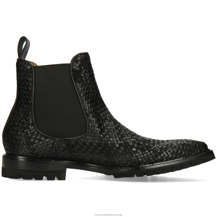 Melvin & Hamilton gležnarji Črna moški carlo 5 FLJ6L122