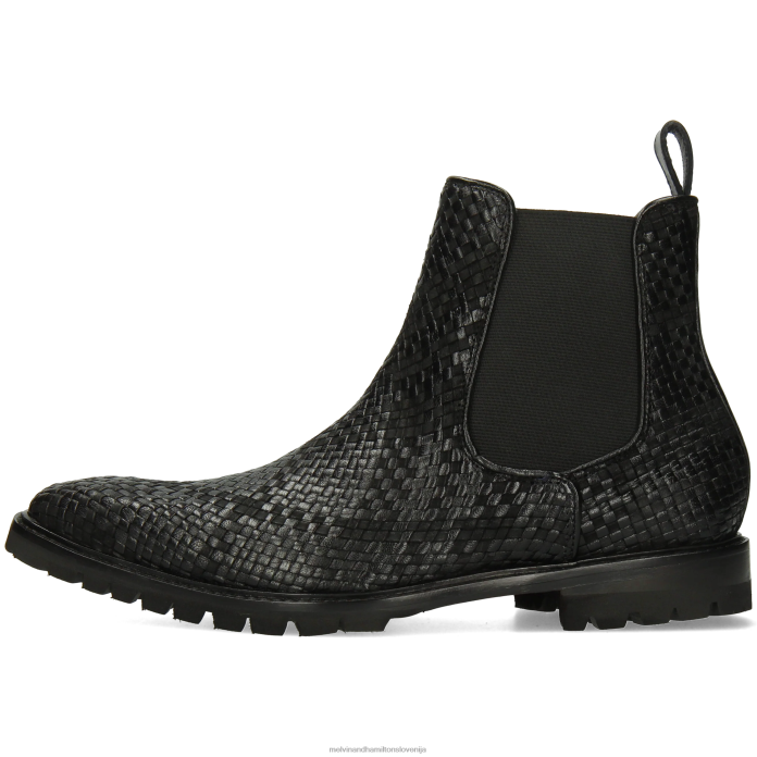 Melvin & Hamilton gležnarji Črna moški carlo 5 FLJ6L122