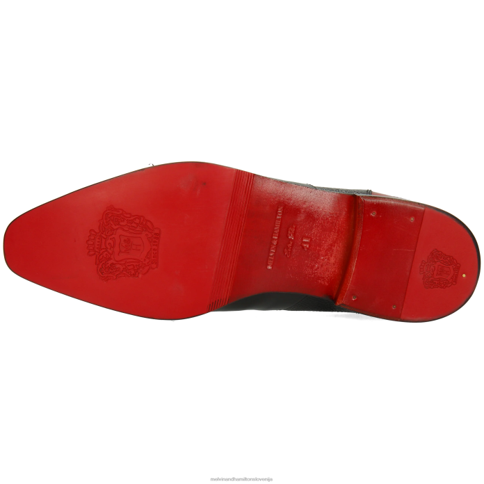 Melvin & Hamilton gležnarji Črna moški elvis 12 FLJ6L11