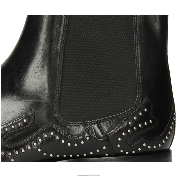 Melvin & Hamilton gležnarji Črna moški elvis 81 FLJ6L114