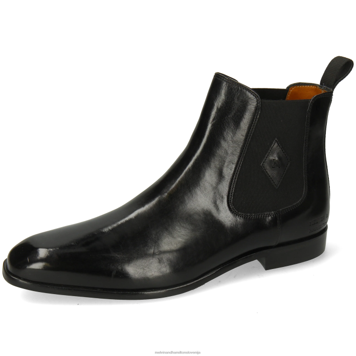 Melvin & Hamilton gležnarji Črna moški elyas 5 FLJ6L10