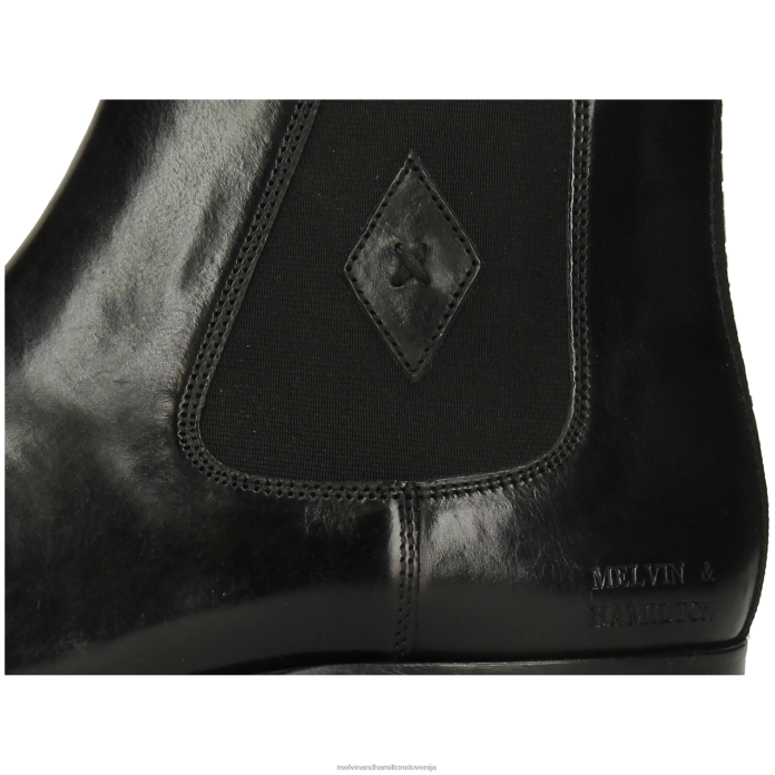 Melvin & Hamilton gležnarji Črna moški elyas 5 FLJ6L10