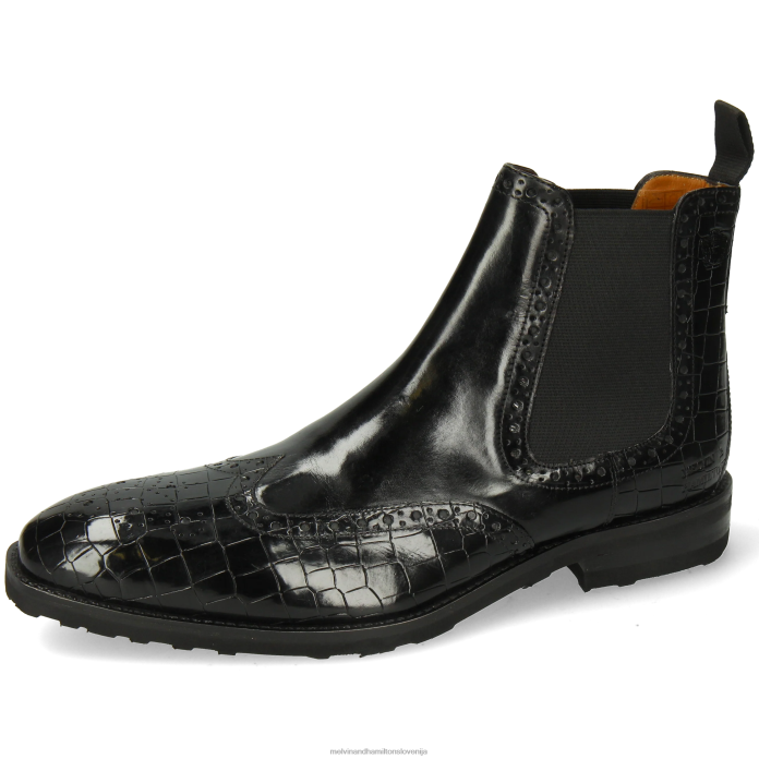 Melvin & Hamilton gležnarji Črna moški flynn 2 FLJ6L24