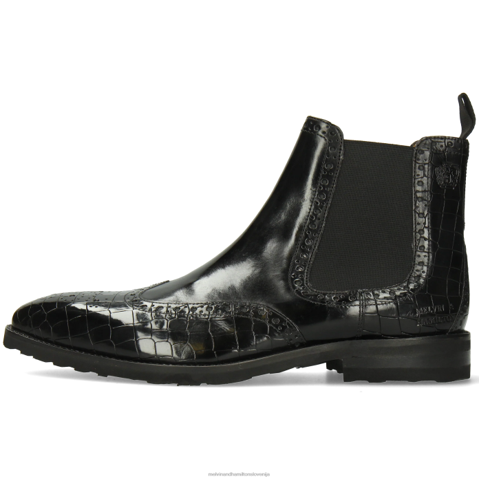 Melvin & Hamilton gležnarji Črna moški flynn 2 FLJ6L24