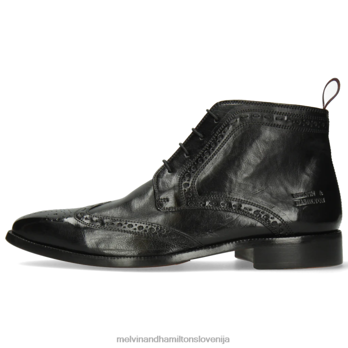 Melvin & Hamilton gležnarji Črna moški jeff 7 FLJ6L126