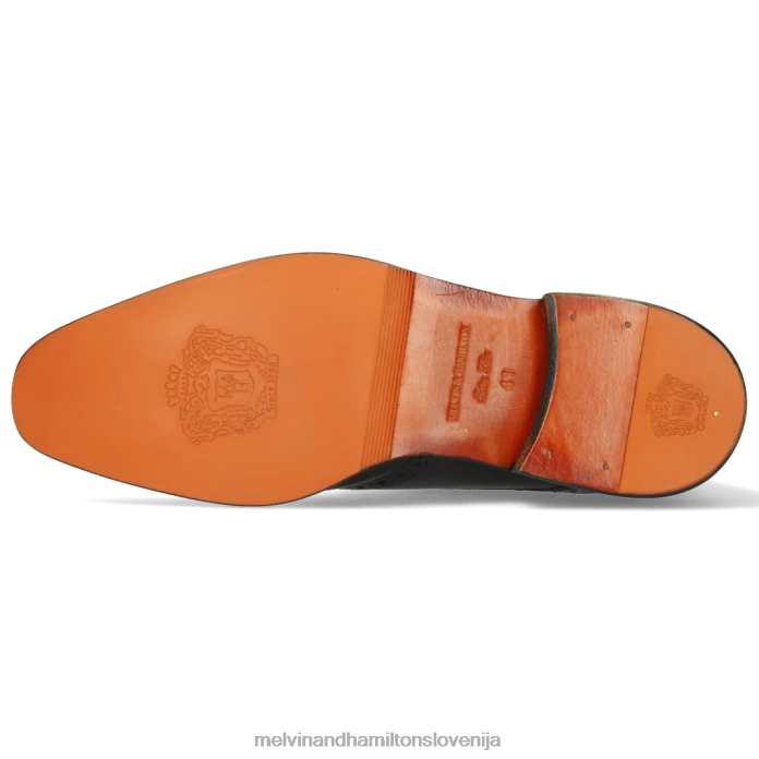 Melvin & Hamilton gležnarji Črna moški jeff 7 FLJ6L126