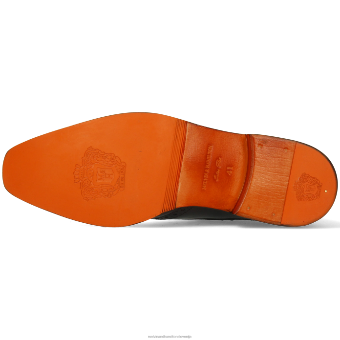 Melvin & Hamilton gležnarji Črna moški jeff 7 FLJ6L6