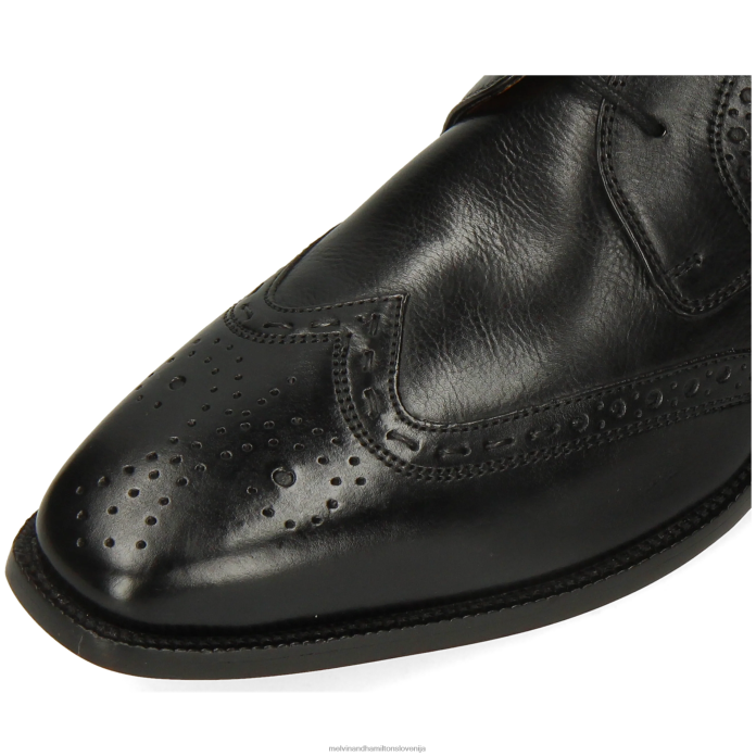 Melvin & Hamilton gležnarji Črna moški jeff 7 FLJ6L6