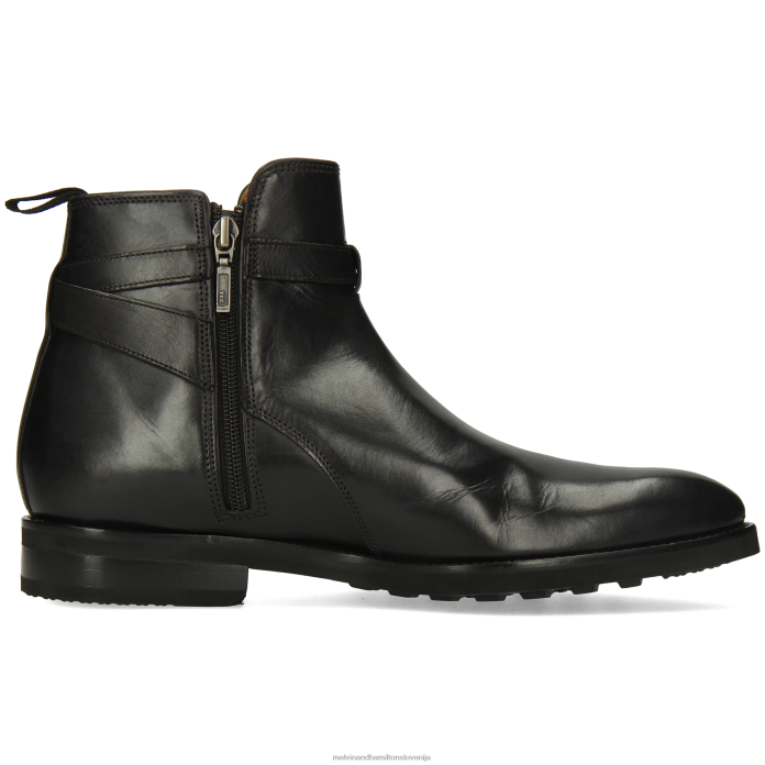 Melvin & Hamilton gležnarji Črna moški kane 1 FLJ6L91