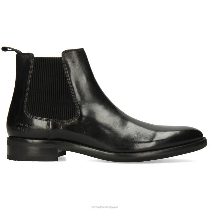 Melvin & Hamilton gležnarji Črna moški klint 7 FLJ6L4