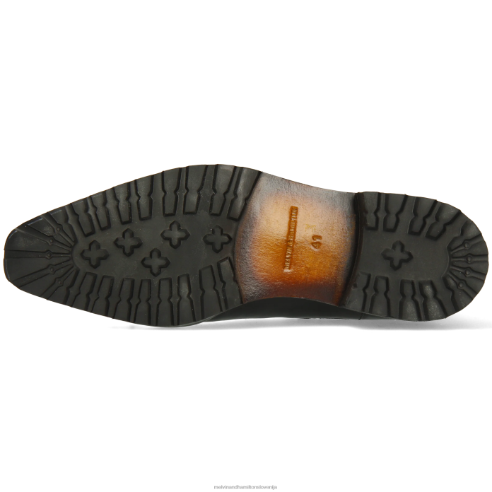Melvin & Hamilton gležnarji Črna moški lewis 57 FLJ6L78