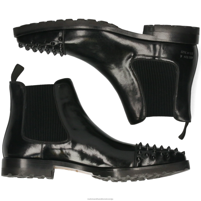 Melvin & Hamilton gležnarji Črna moški lewis 57 FLJ6L78