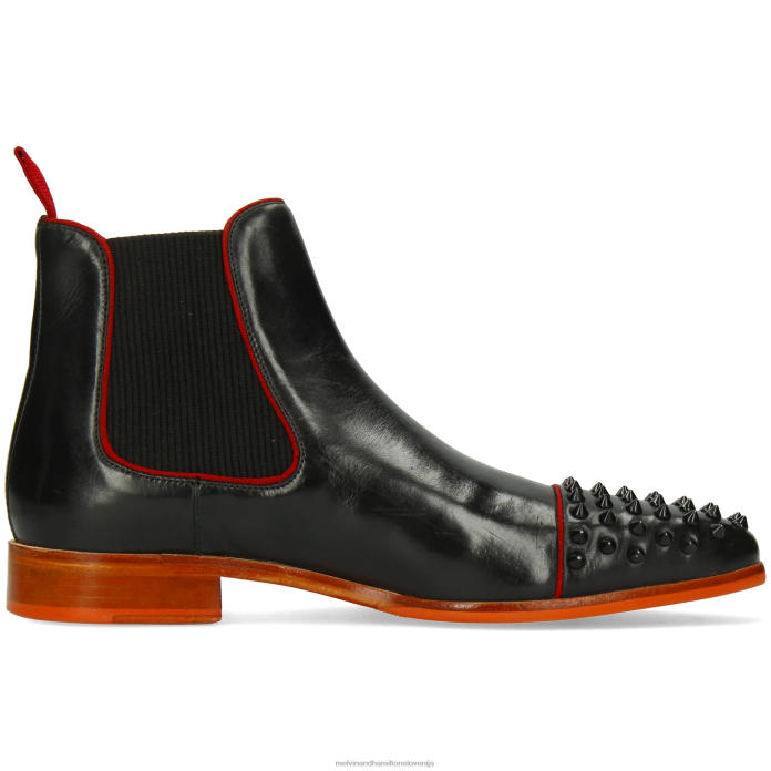 Melvin & Hamilton gležnarji Črna moški lewis 57 FLJ6L8