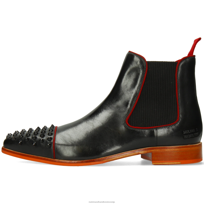 Melvin & Hamilton gležnarji Črna moški lewis 57 FLJ6L8