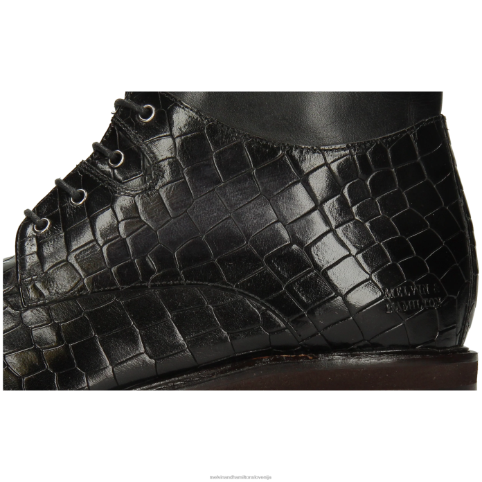 Melvin & Hamilton gležnarji Črna moški parker 3 FLJ6L58