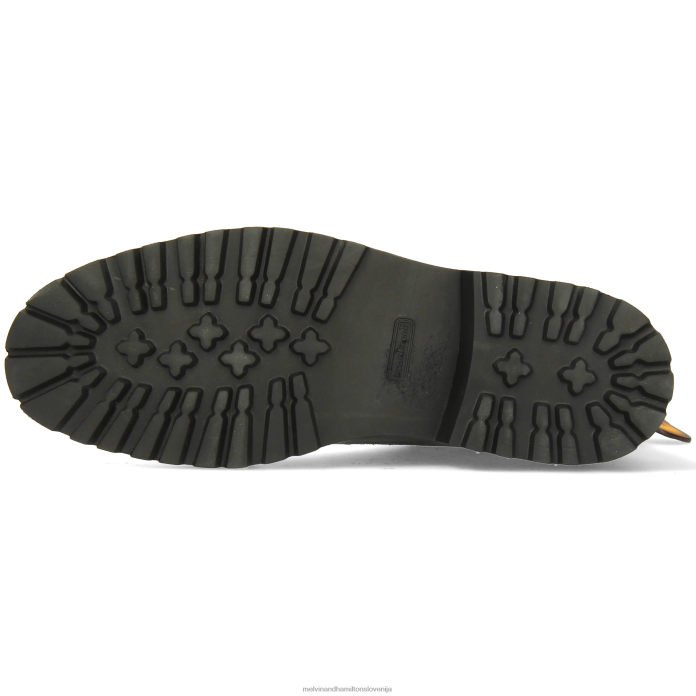 Melvin & Hamilton gležnarji Črna moški preluknjati 23 FLJ6L41