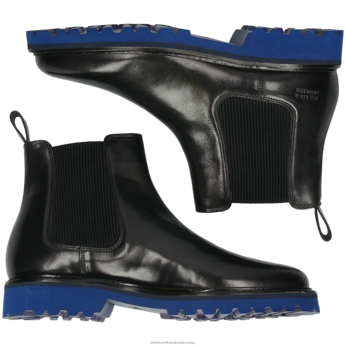 Melvin & Hamilton gležnarji Črna moški spretni 2 FLJ6L65