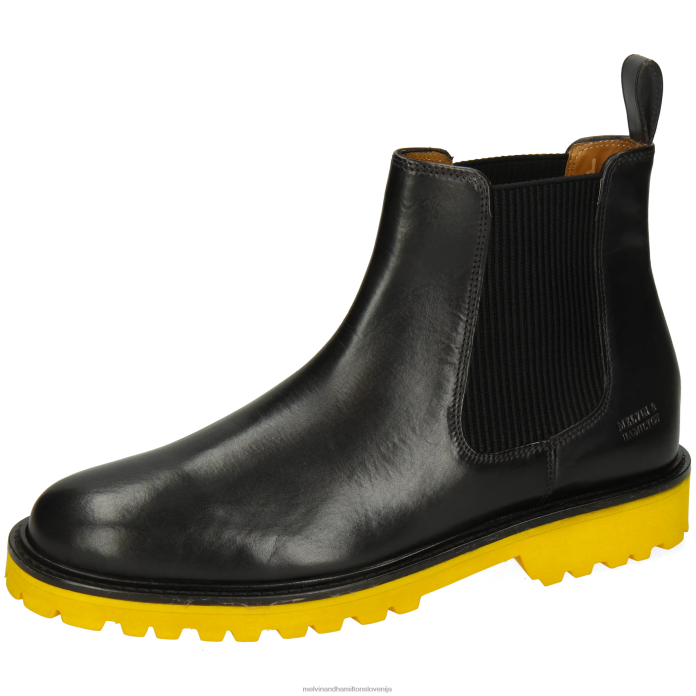 Melvin & Hamilton gležnarji Črna moški spretni 2 FLJ6L86