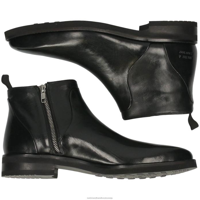 Melvin & Hamilton gležnarji Črna moški sulica 51 FLJ6L93