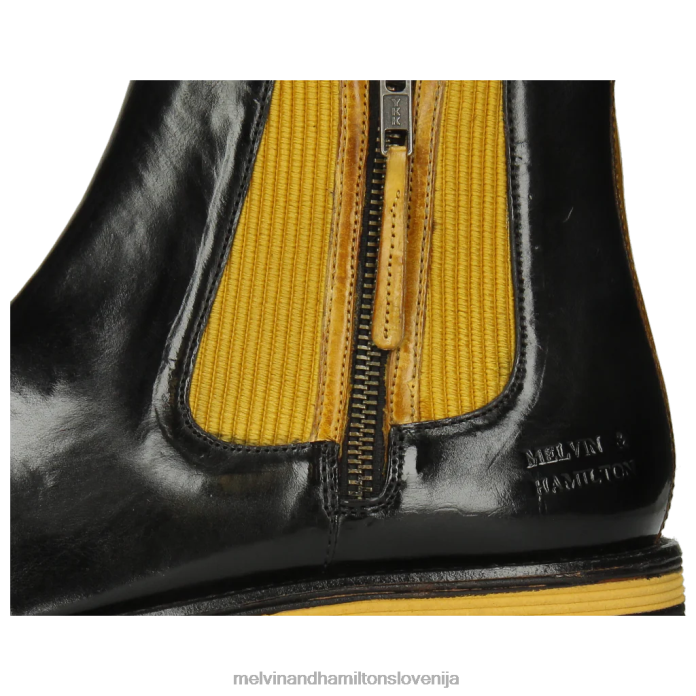 Melvin & Hamilton gležnarji Črna moški vrtinec 25 FLJ6L134