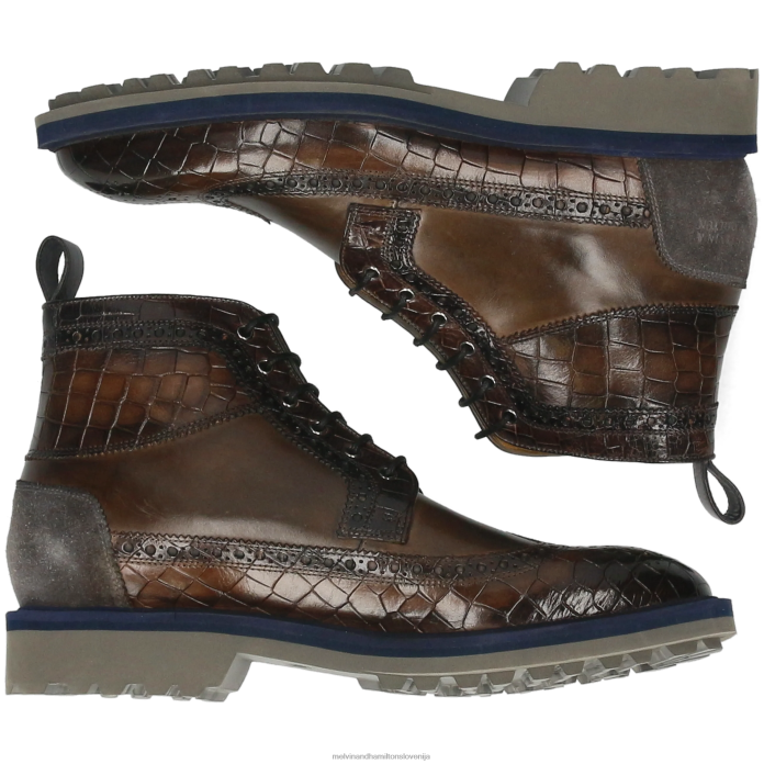 Melvin & Hamilton gležnarji siva moški Matej 9 FLJ6L66