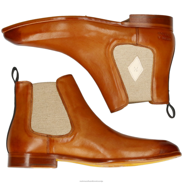 Melvin & Hamilton gležnarji svetlo rjava moški elyas 5 FLJ6L140