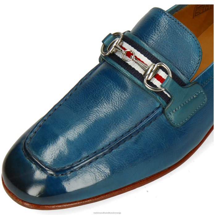 Melvin & Hamilton loaferji modra moški clive 16 FLJ6L240
