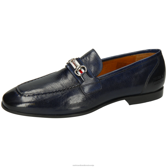 Melvin & Hamilton loaferji modra moški clive 16 FLJ6L254