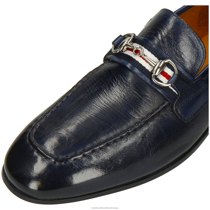 Melvin & Hamilton loaferji modra moški clive 16 FLJ6L254