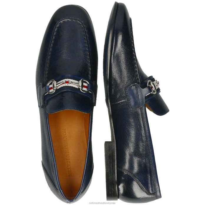 Melvin & Hamilton loaferji modra moški clive 16 FLJ6L254