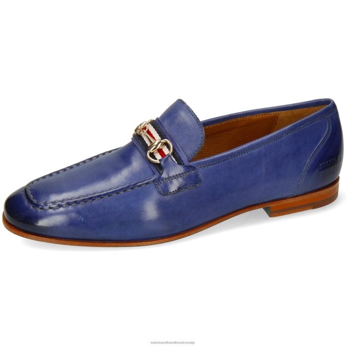 Melvin & Hamilton loaferji modra moški clive 16 FLJ6L257