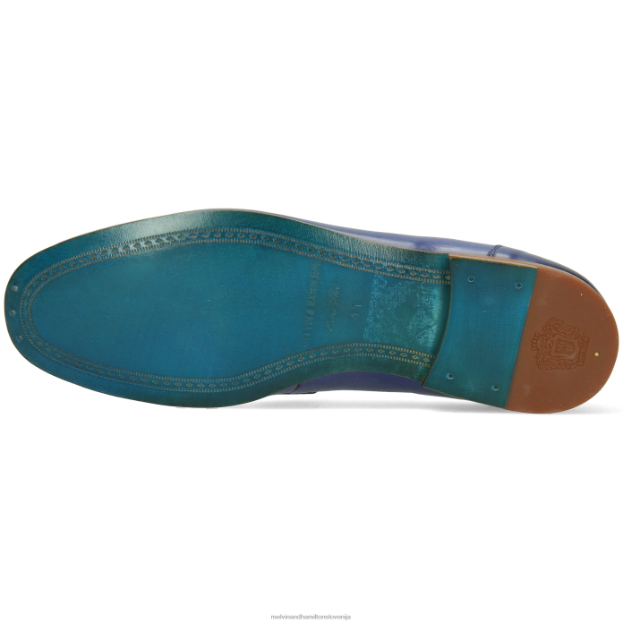 Melvin & Hamilton loaferji modra moški clive 16 FLJ6L257