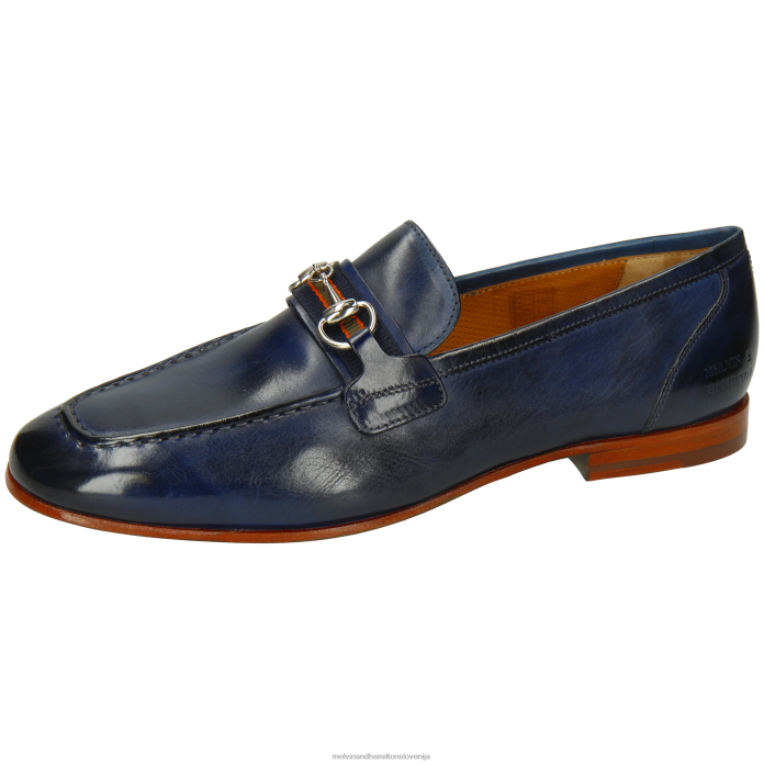 Melvin & Hamilton loaferji modra moški clive 16 FLJ6L259