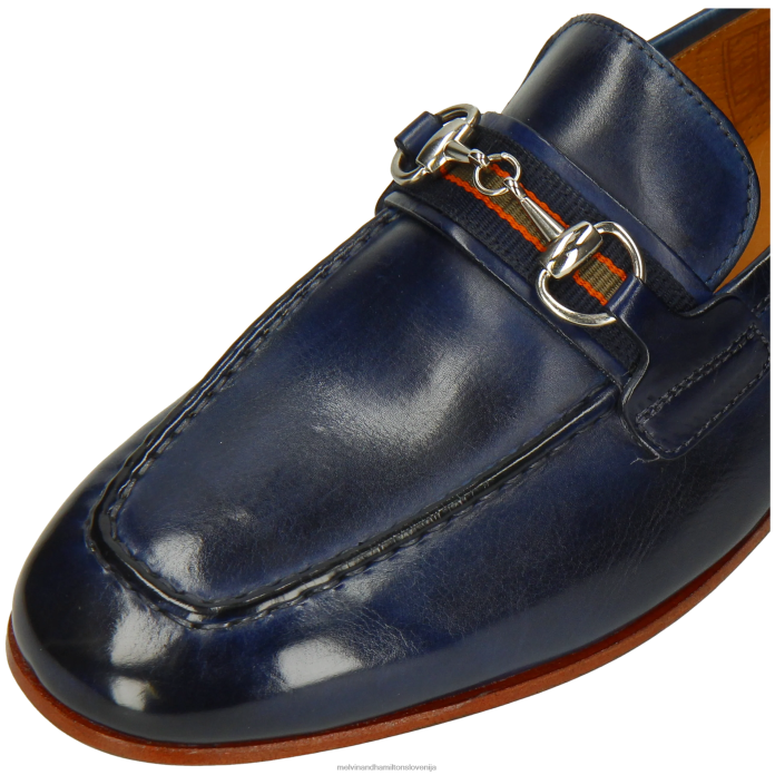 Melvin & Hamilton loaferji modra moški clive 16 FLJ6L259