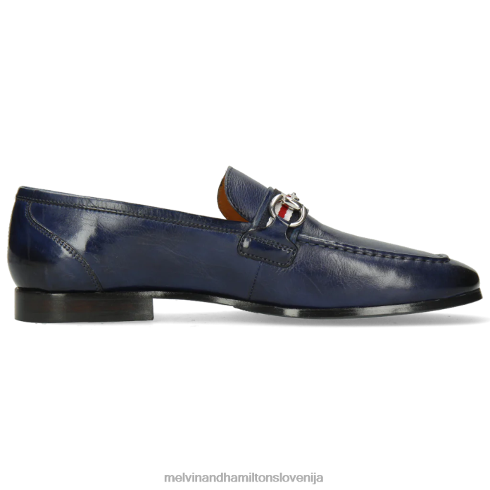Melvin & Hamilton loaferji modra moški clive 16 FLJ6L279