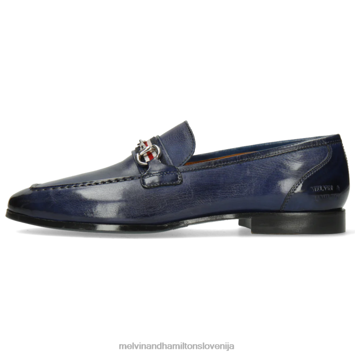 Melvin & Hamilton loaferji modra moški clive 16 FLJ6L279