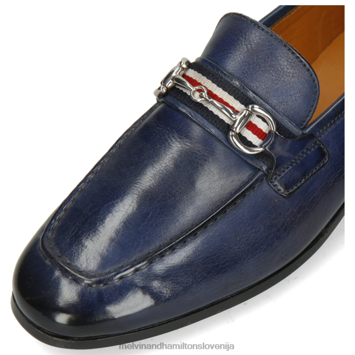 Melvin & Hamilton loaferji modra moški clive 16 FLJ6L279