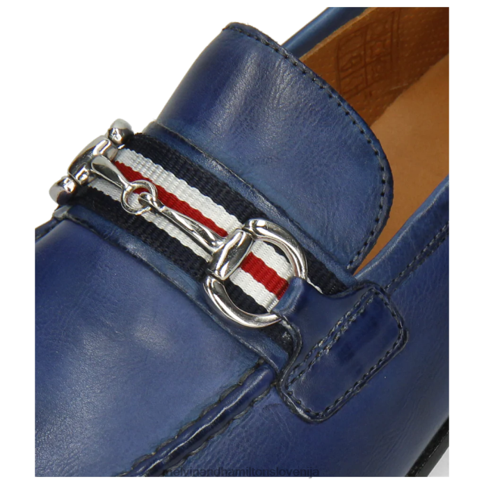 Melvin & Hamilton loaferji modra moški clive 16 FLJ6L285